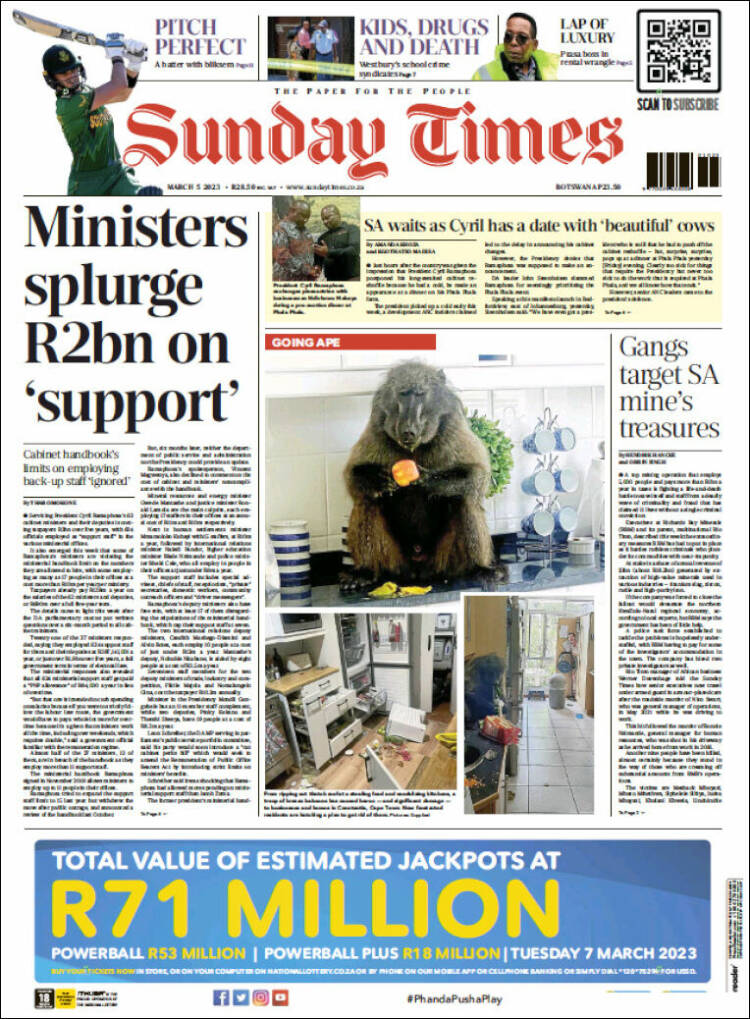 Portada de Hürriyet (Turqu&iacute;a)