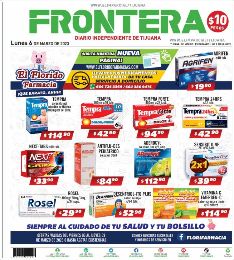 Portada de Frontera (Mexico)