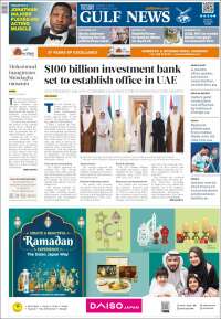 Portada de Gulf News (Asie-Pacifique)