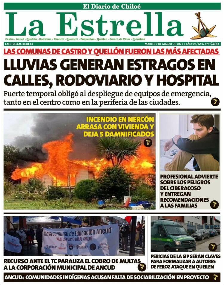 Portada de Estrella de Chiloé (Chile)