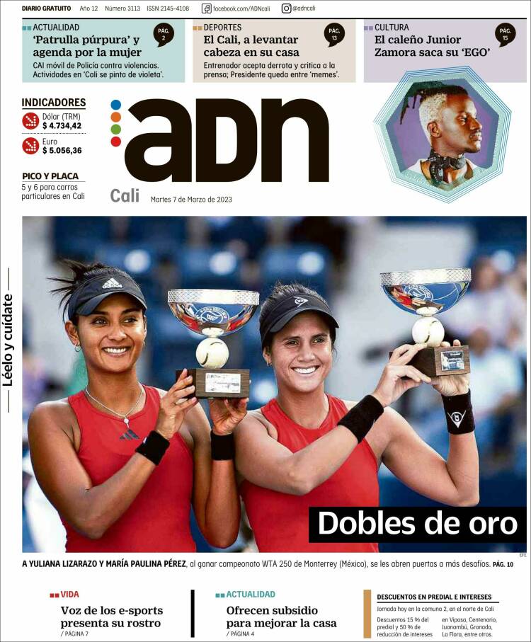 Portada de ADN - Cali (Colombia)