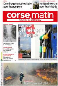 Portada de Corse-Matin (France)