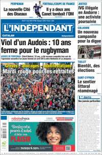 Portada de Le Indépendant (France)