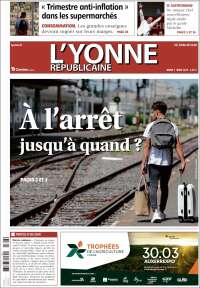 Portada de L'Yonne-Républicaine (France)