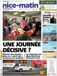 Portada de Nice-Matin (France)