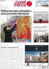 Portada de Ouest France (France)