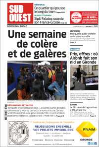 Portada de Sud Ouest (France)