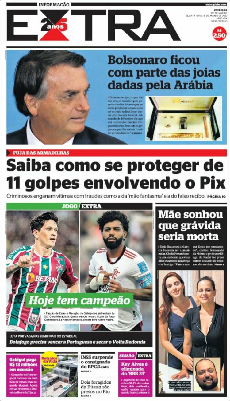 Portada de Extra (Brasil)