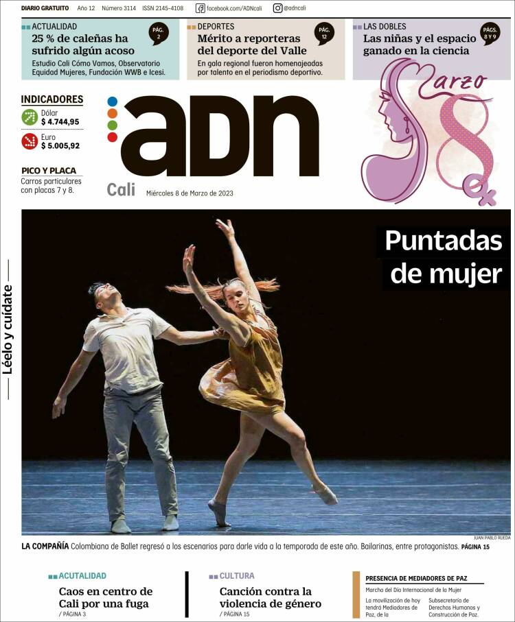 Portada de ADN - Cali (Colombia)