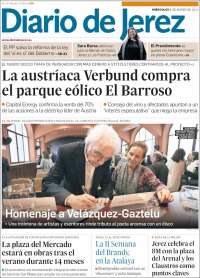 Portada de Diario de Jerez (España)