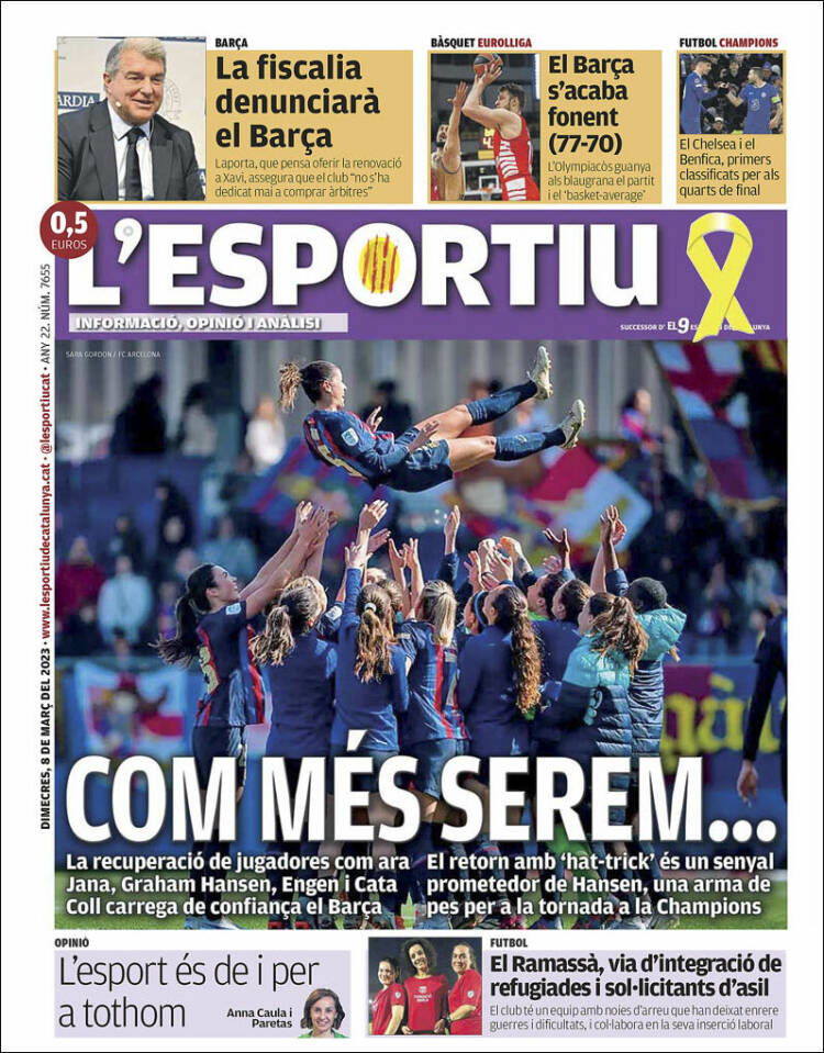 Portada de L'Esportiu (España)