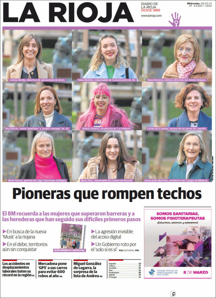 Portada de La Rioja (España)