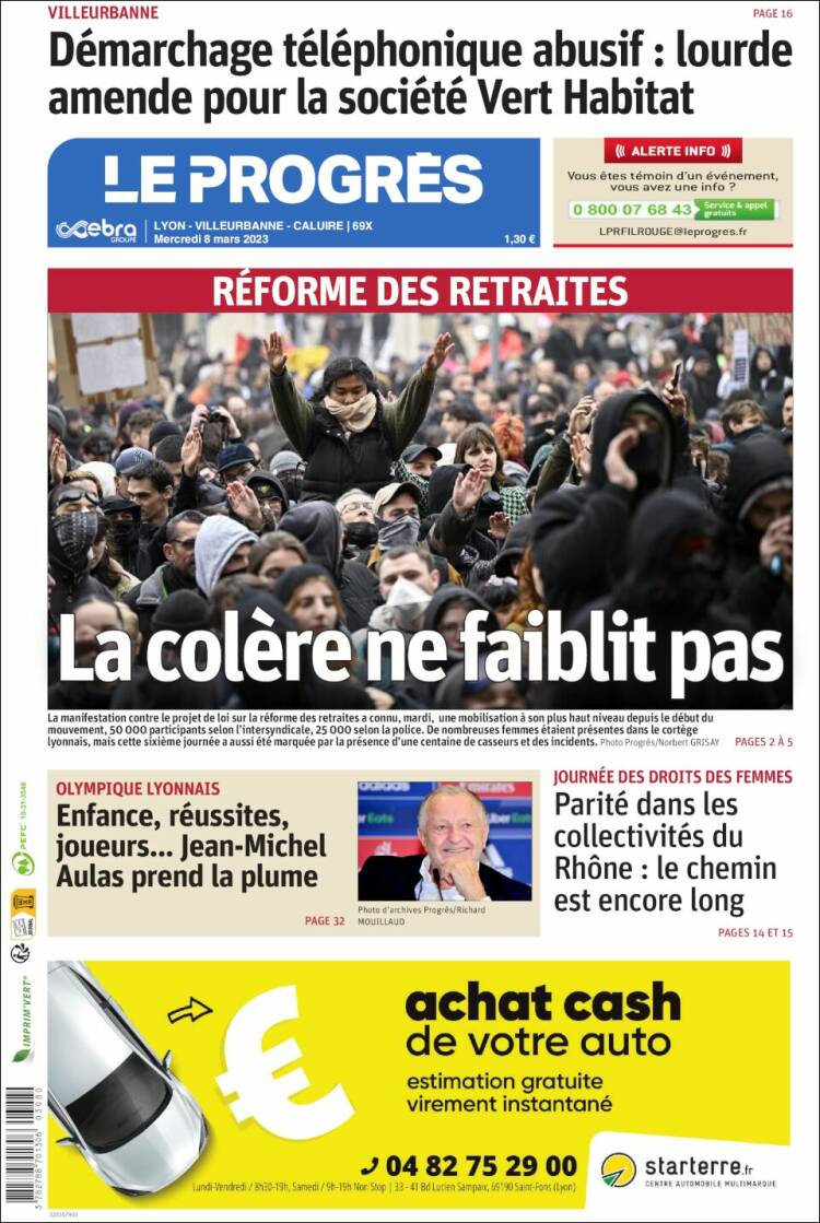 Portada de Progres de Fecamp (France)