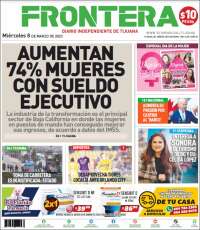 Portada de Frontera (México)