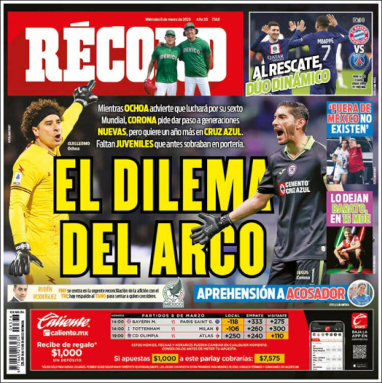 Portada de Record (México)