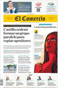 Portada de El Comercio (Perú)