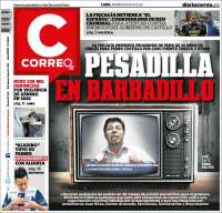 Portada de Diario Correo (Perú)