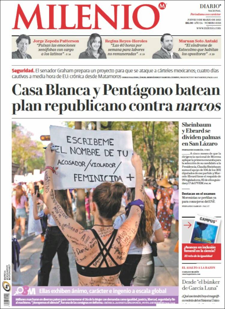 Compartir 39 Imagen Portadas De Periodicos De Hoy Df Vn 9624