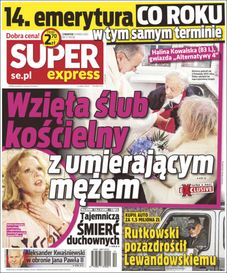 Portada de Super Express (Polonia)