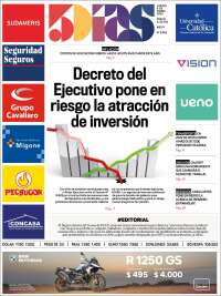 Portada de 5 Días (Paraguay)
