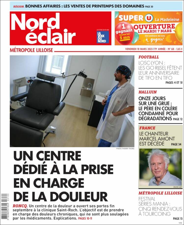 Portada de Nord Éclair (Francia)