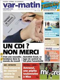 Portada de Var-Matin (Francia)