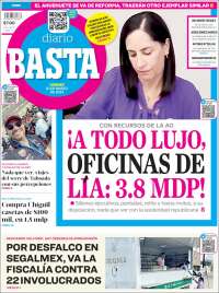 Portada de Diario Basta (M&eacute;xico)