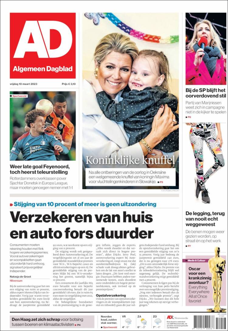 Portada de AD (Pa&iacute;ses Bajos)