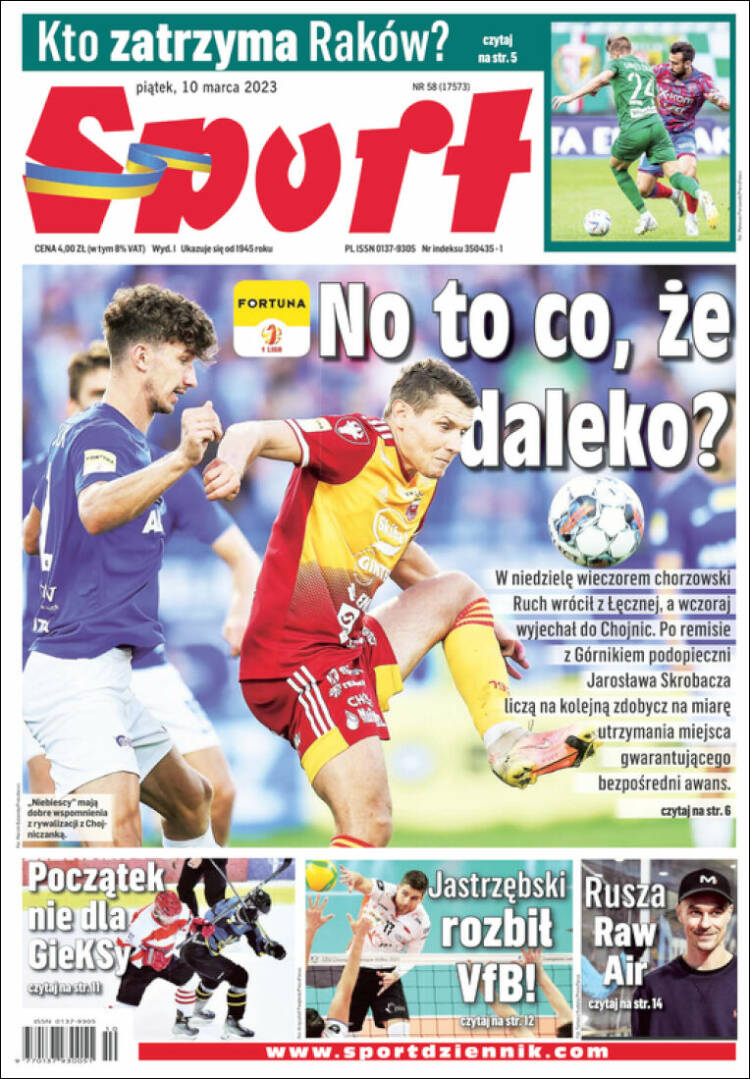 Portada de Katowicki Sport (Polonia)