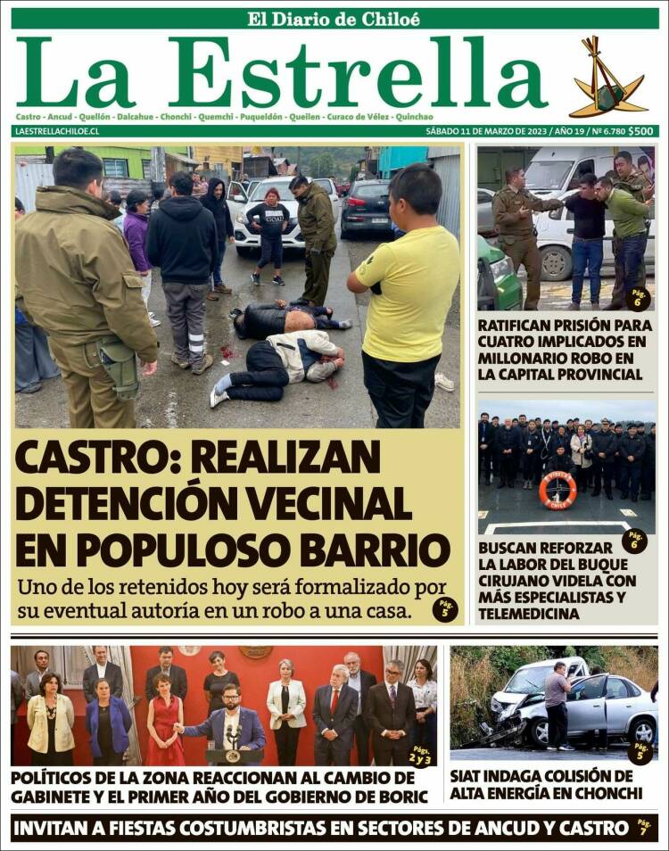 Portada de Estrella de Chiloé (Chile)