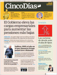 Portada de Cinco Días (Espa&ntilde;a)