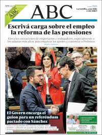 Portada de ABC (Espa&ntilde;a)