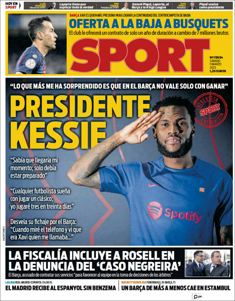 Portada de Sport (Espa&ntilde;a)