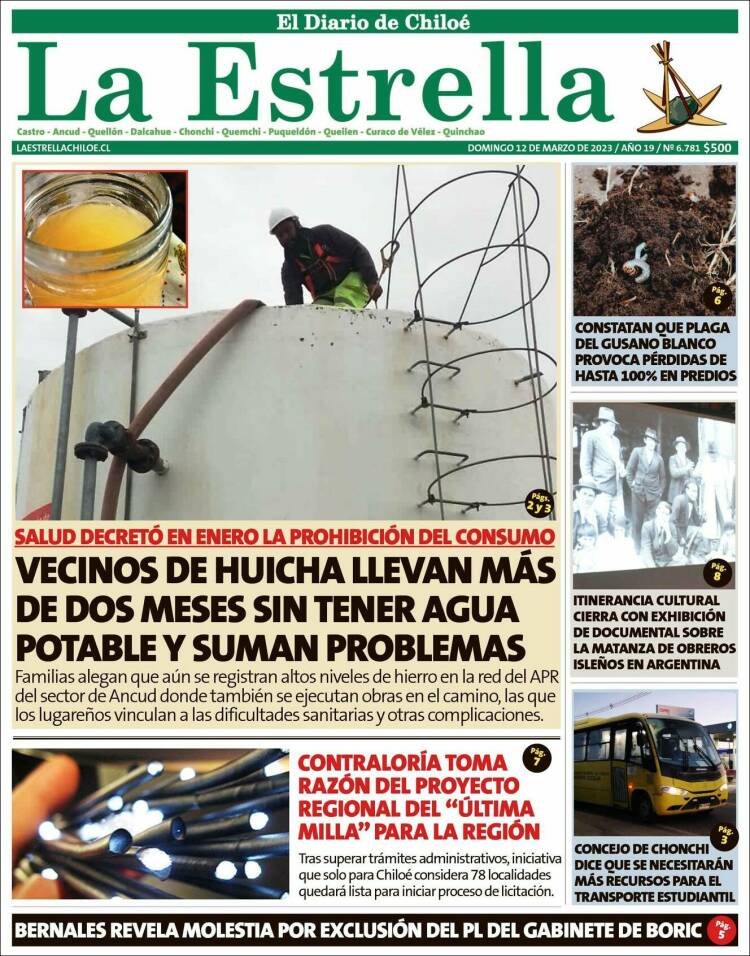 Portada de Estrella de Chiloé (Chile)