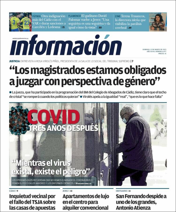 Portada de Información - Jerez (España)