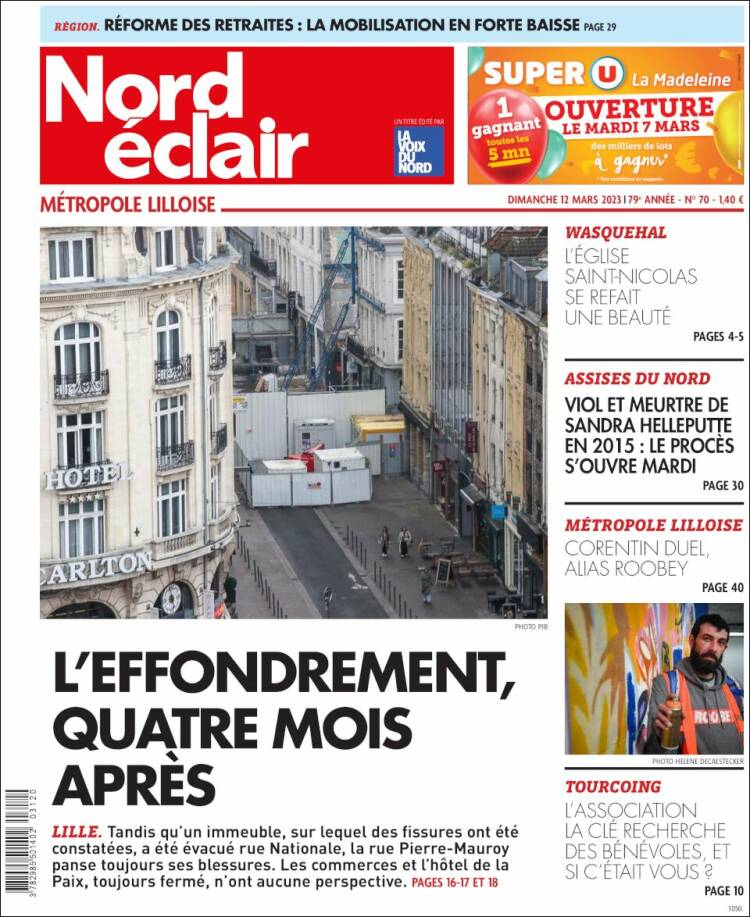 Portada de Nord Éclair (Francia)