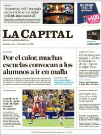 Portada de La Capital - Rosario (Argentina)