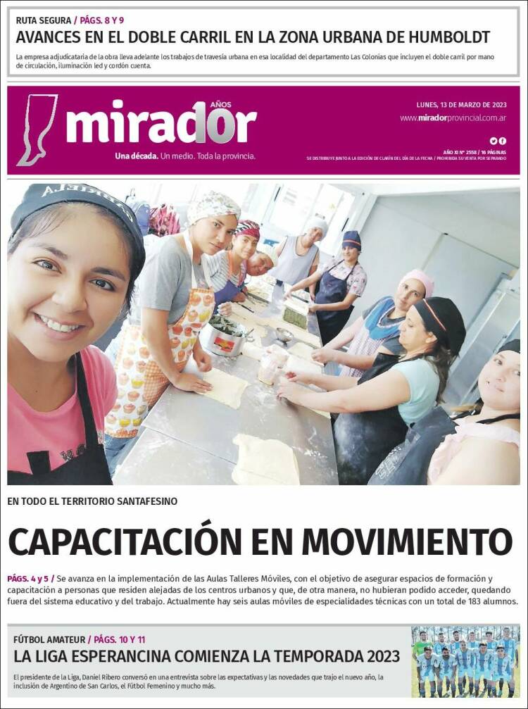 Portada de Mirador Provincial (Argentina)