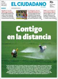 Portada de Diario El Ciudadano (Argentina)