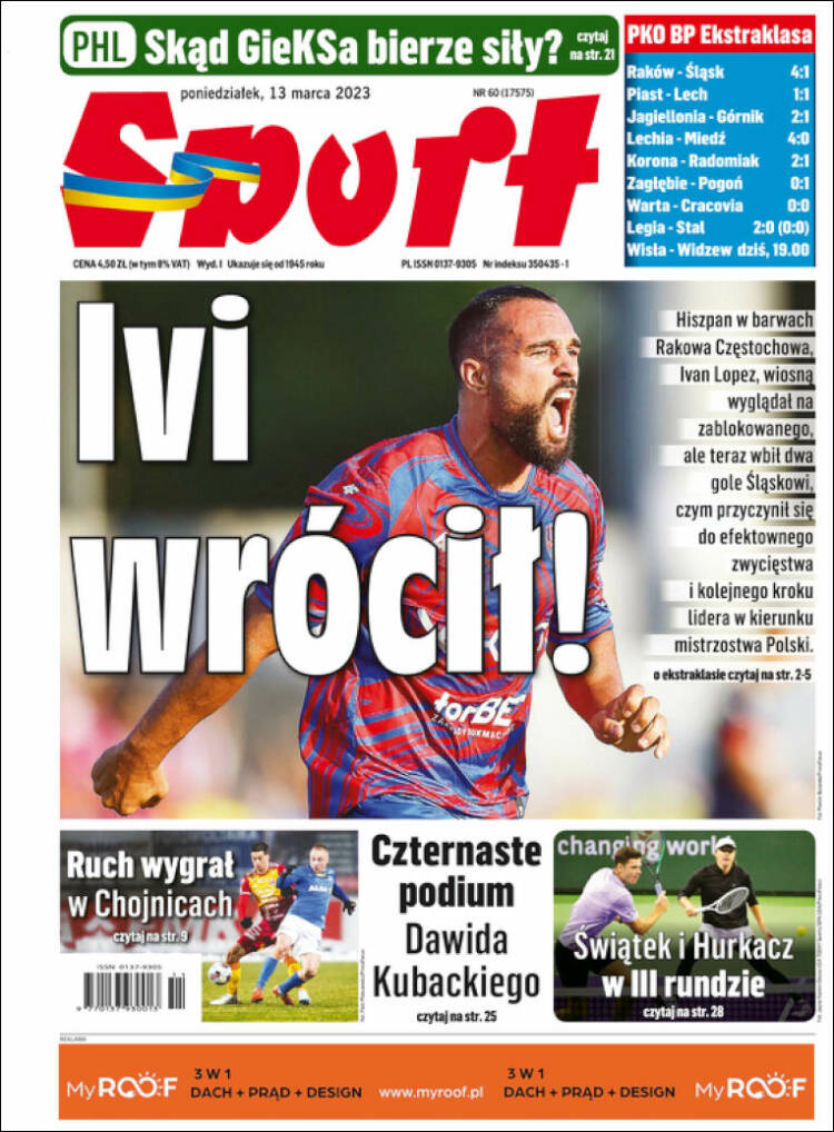 Portada de Katowicki Sport (Polonia)