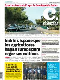 Portada de El Caribe (R. Dominicaine)