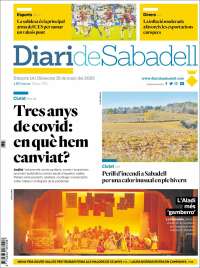 Portada de Diari de Sabadell (Espa&ntilde;a)