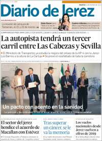 Portada de Diario de Jerez (Espa&ntilde;a)