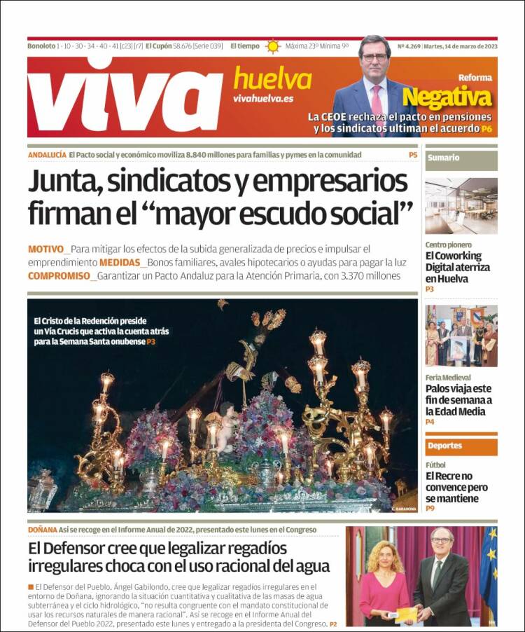 Portada de Viva Huelva (Espa&ntilde;a)