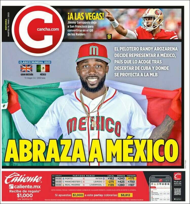 Portada de Cancha (M&eacute;xico)