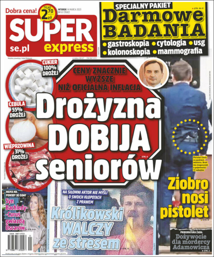 Portada de Super Express (Polonia)