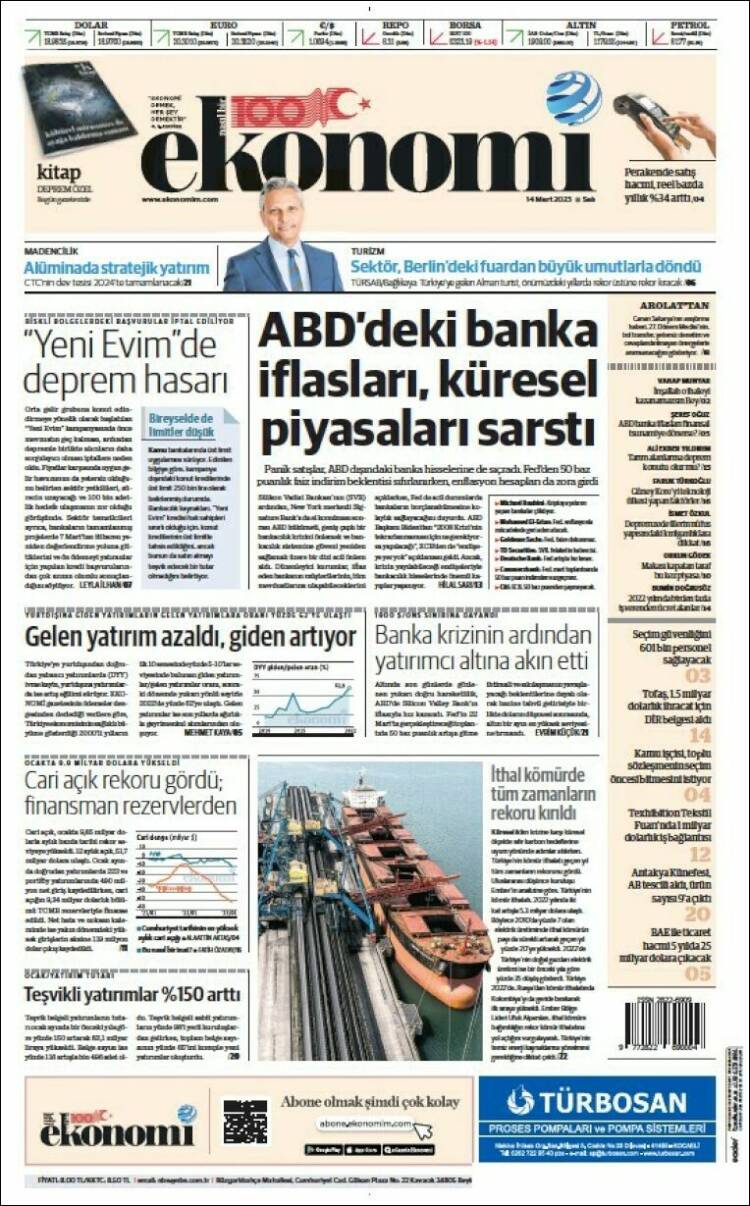 Portada de Dünya (Turqu&iacute;a)