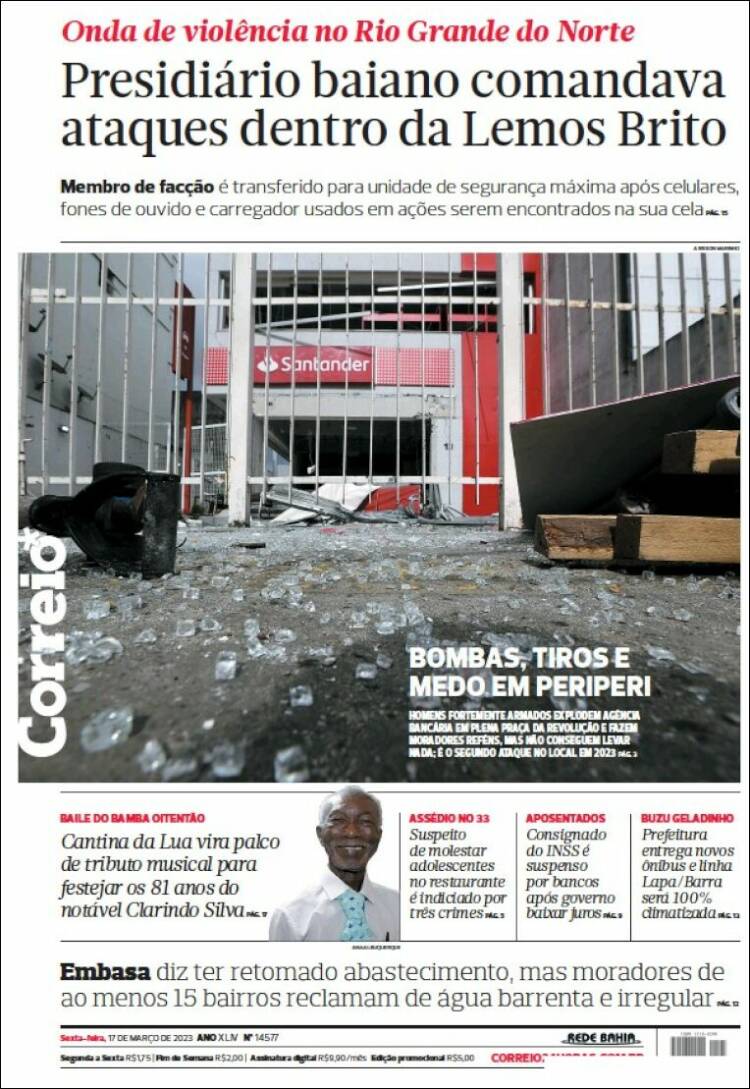 Portada de Correio* (Brasil)