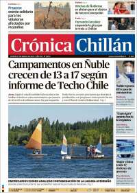 Portada de Crónica Chillán (Chile)