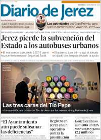 Portada de Diario de Jerez (España)